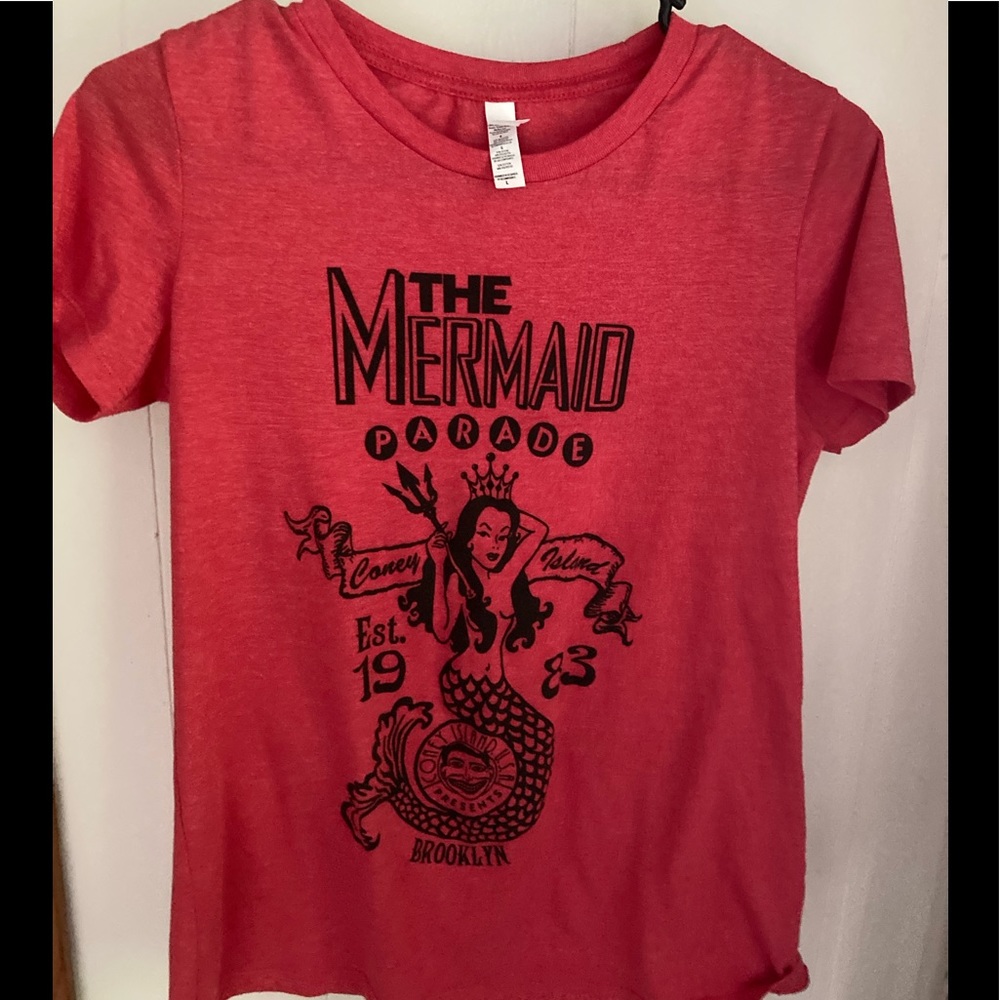 Coney Island mermaid parade t shirt